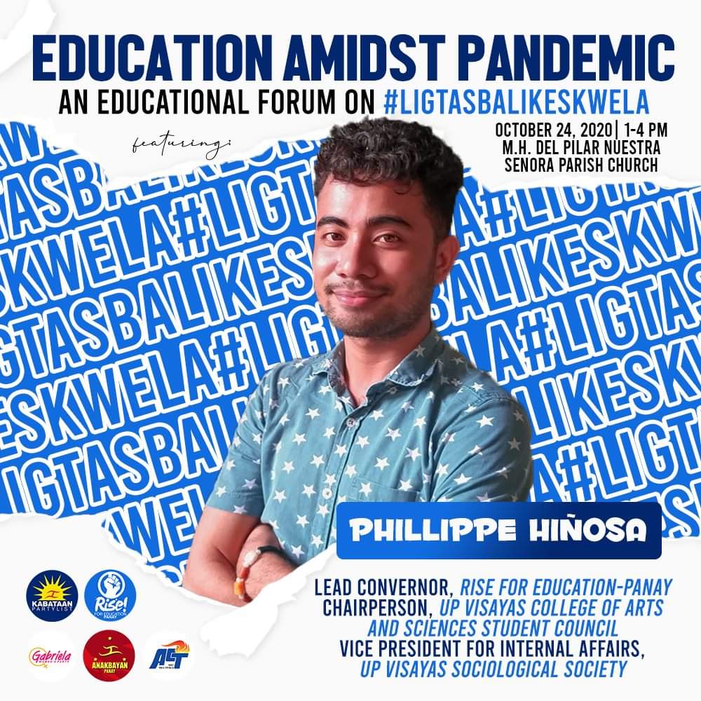 r4epanay's tweet photo. "Edukasyon, karapatan ng mamamayan"-this has been the rallying cry of Rise for Education-Panay. https://t.co/UzCItNPQo5