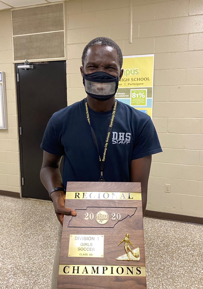 DburgHigh's tweet photo. Your Region 7AA Championship winning Head Coach! We love our Coach Musa! https://t.co/GwQc34UKKA