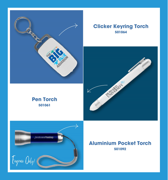 ProductSourcePS's tweet photo. Find your way in the dark this #daylightsavings with #branded torches!

Get in touch with your preferred #promo product distributor for more information!

#promomerch #branding https://t.co/IkkwAhrjf1