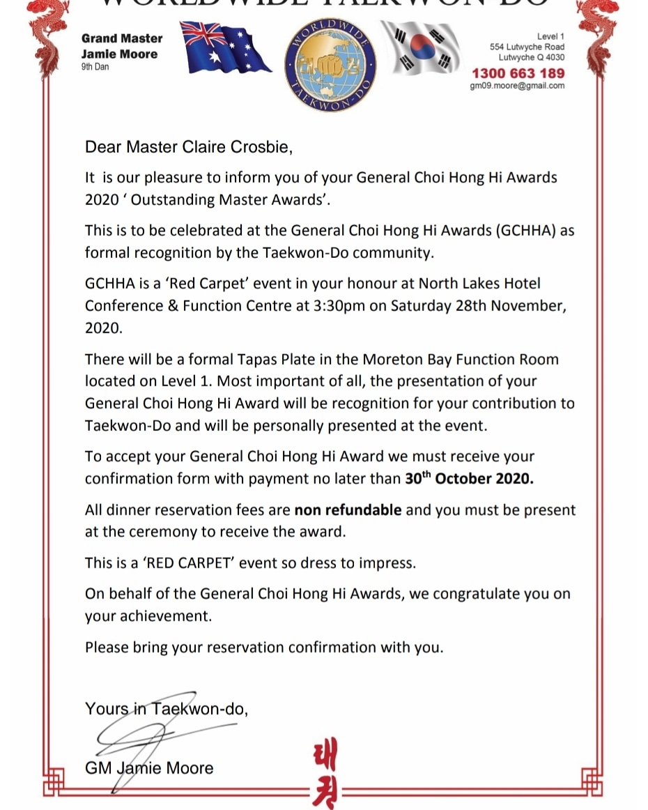 CctkdS's tweet image. I received some lovely news the other day. I&apos;ve now managed to confirm some details and I am proud to say I have been nominated to receive an Outstanding Master Award. 

It was a lovely surprise to receive my letter. Thank you for my nomination...you know who you are! 🥰👊🥋💪