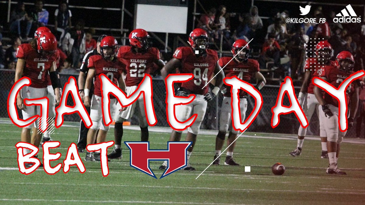kilgore_fb's tweet photo. This game is for all the guys before you. Be great. Game day vs Henderson. 7:30 @ R.E. St. John #Eat #1-0 https://t.co/kEsaXEtgfT
