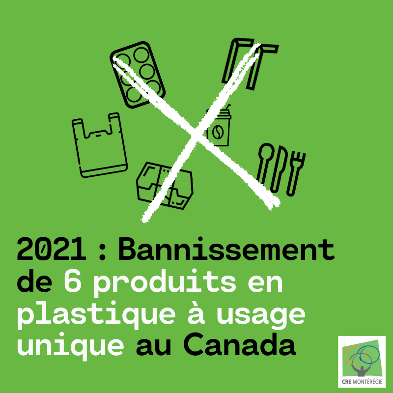 CREMonteregie's tweet photo. Semaine québécoise de réduction des #déchets
Utilisez-vous des alternatives aux plastiques à #usageunique?
Le gouv. fédéral bannira 6 types de produits en #plastique à usage unique afin de réduire la quantité de plastique enfouie au #Canada
👉https://t.co/7hN0cdh1Bg
#zerodechet https://t.co/oewKceOvtR