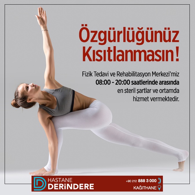 Fizik Tedavi ve Rehabilitasyon Merkezi’miz 08:00-20:00 saatlerinde arasında en steril şartlar ve ortamda hizmet vermektedir. 
#fiziktedavi #fiziktedavi #hastanederindere