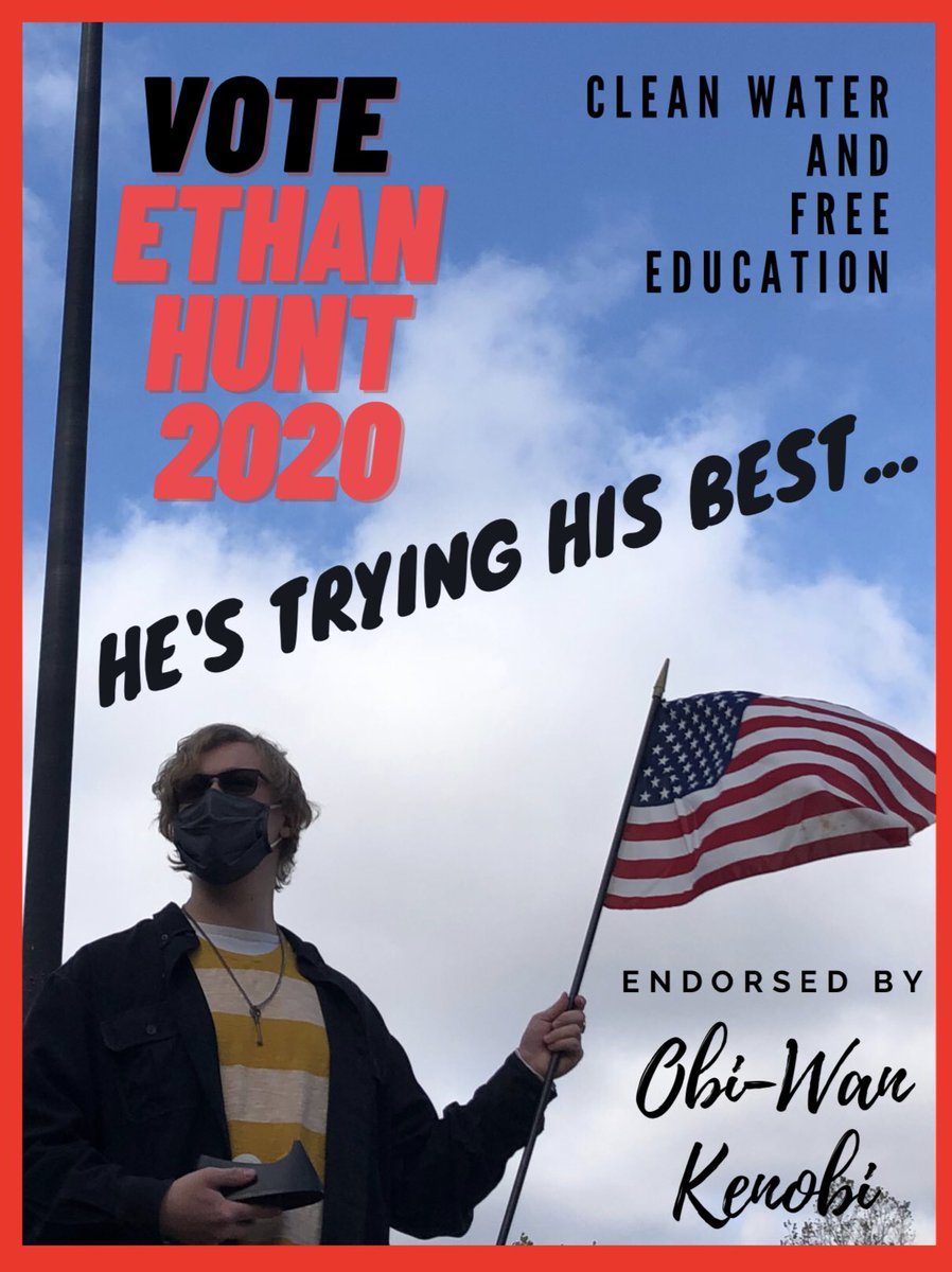 Hunt2020PHS's tweet photo. If you vote me, I’ll fix many problems we face as a country today! https://t.co/WpQm03MW4x