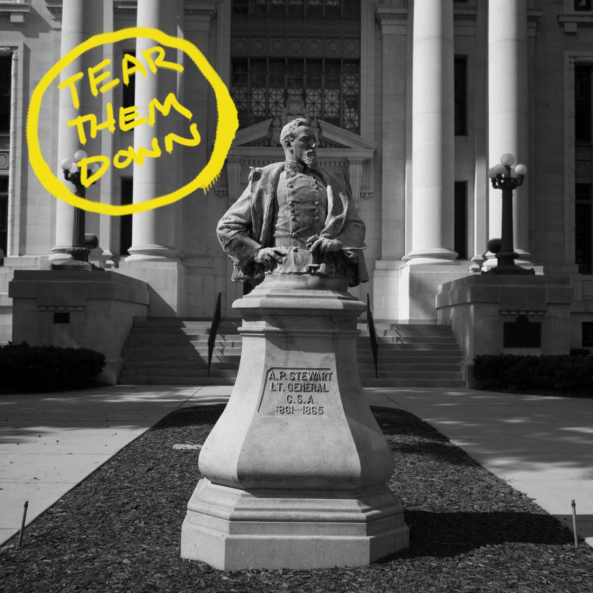 invisiblehate_'s tweet photo. Over 1000 people have signed a petition for the removal of this monument, yet the local commission still voted it down. Use Invisible Hate to contact the mayor and demand people's voices be heard! #TearThemDown
https://t.co/BbjpFr9k1c https://t.co/pVhQZYGfLS