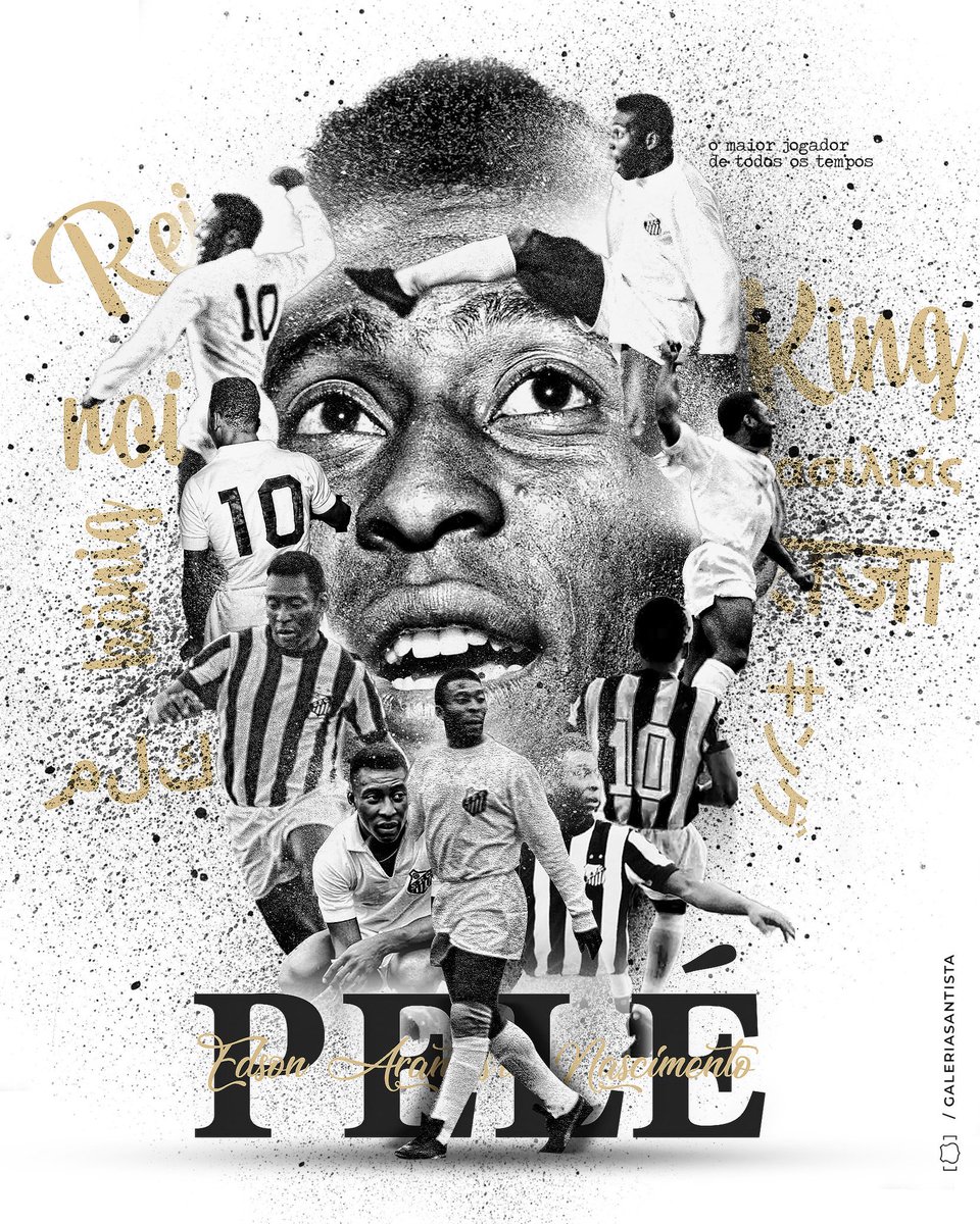 Parabéns @Pele único rei da porra toda, rei só existe um, sem comparação 

O maior de todos os tempos #Pele80 #Pele10x8