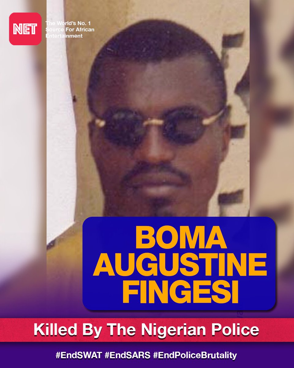 Boma Augustine Fingesi was arrested on October 15, 2008, in Port Harcourt. His family claims the police told them Boma had never been brought to the police station despite being paraded as a suspected kidnapper. 12 years after, Boma is still missing. #EndSARS  