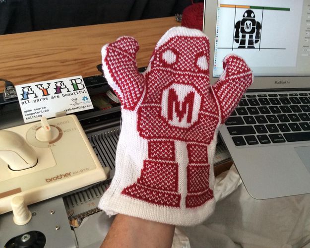 makerfaire's tweet photo. Hack a knitting machine! Make a Makey! Bring it to @eastbayminimakerfaire this SUNDAY (10/25) just like maker Adrienne Hunter: https://t.co/EtiGTtkit4 #makerfaire #ebmmf #knitting #knittingmachine https://t.co/t9QAYeFvku