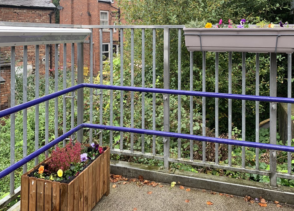 FOMRS1's tweet photo. ... and adding a new planter and troughs, using yet more pansies provided by @ManCityCouncil https://t.co/TYQSWgLuQl