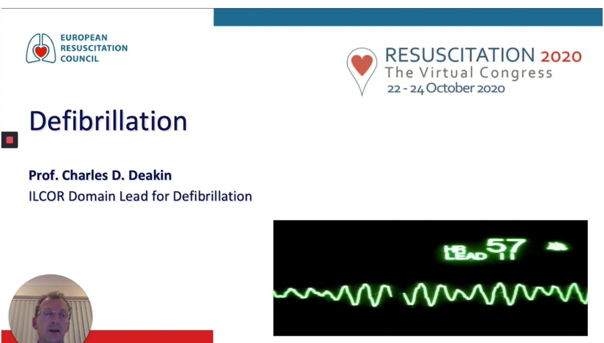 #RESUS20 Focus on advanced life support at 3:30 p.m. CEST #CharlesDeakin on the stage #JoinUs #LLAP resuscitation2020.eu #LLAP @ERC_resus