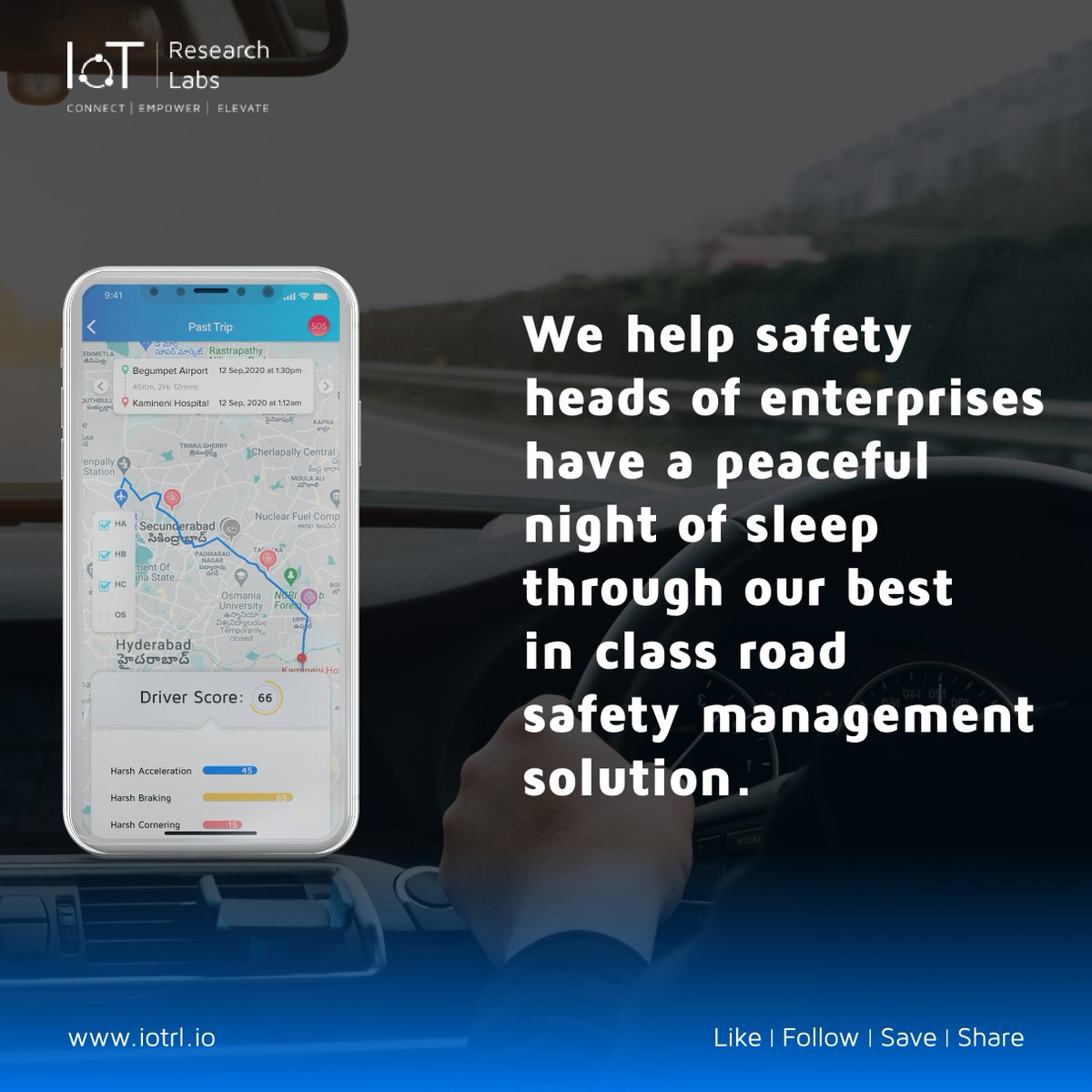 iotrlabs's tweet photo. We help safety heads of enterprises have a peaceful night of sleep through our best in class road safety management solution.
Click to know how https://t.co/SX3L7WFKPv
#ehssoftware #safety #roadsafety #safetysolutions #driversafety #driverbehaviour #employeesafety #ehs2020 https://t.co/EiBn21IKq8