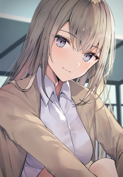 描いている、絵を 