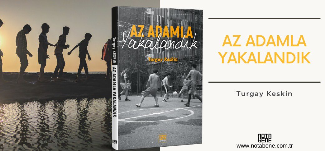 İlk romanım “Az Adamla Yakalandık” çıktı. Şimdilik <a href="/NotaBeneY/">NotaBene Yayınları</a> sitesinde, yakında tüm kitapçılarda.