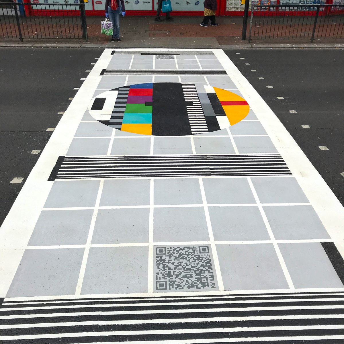Ianbarnes2001's tweet photo. Two fantastic new crossings opened in Edmonton today to brighten up our High Streets. 
Huge thanks to Enfield artists Kareen Cox (https://t.co/WwPmvcwSe4) 
and Mark, Andrew, Chantelle: ArtistHiveStudios (https://t.co/rCNyqnomwx) for their wonderful work.
#EnjoyEnfieldSummer https://t.co/a8elbSFJ2f