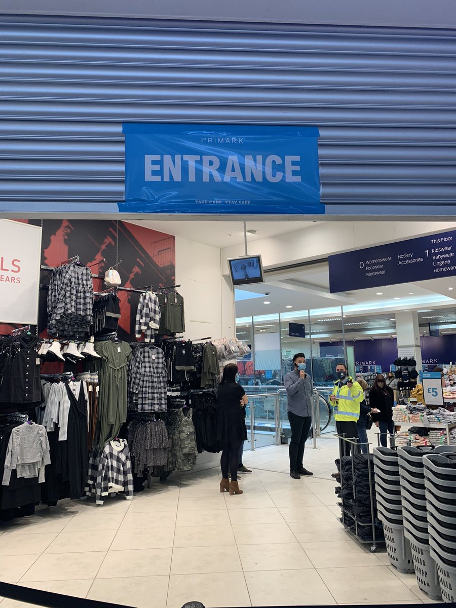 CarolineAtki's tweet photo. I have attached a picture of the management who in the end there was 5 of them of which not one would liaise with the customer #primark #primarkwhiterose #primarkcustomerservice https://t.co/NRU3gaX5Xm