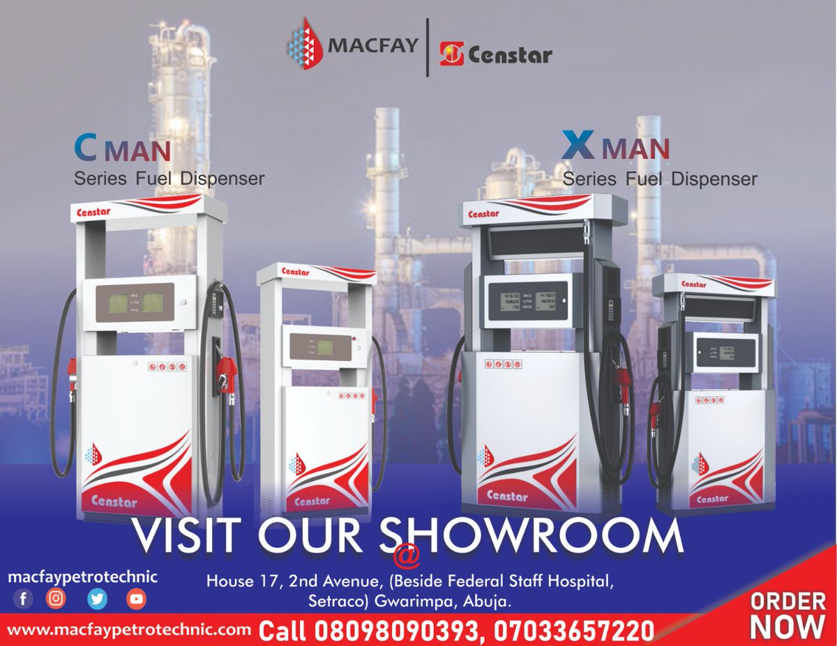 MacfayServices's tweet photo. Take Advantage of First-hand service as you take time to visit our Showroom to see world-class Censtar dispensers to get your brand new Censtar dispensers from China. , call us on 08098090393, Showroom: 07033657220. visit our website: https://t.co/ymfMD0jjMN  for orders. https://t.co/251hh9eH13