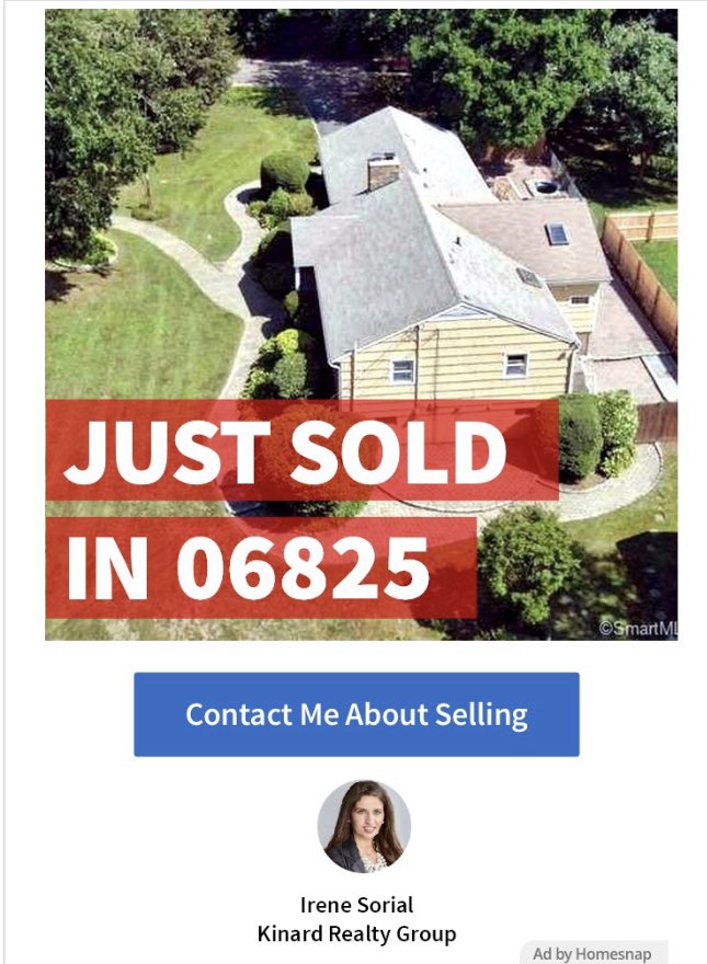 CTRealtorIrene's tweet photo. Another property #SOLD 😉 #callme 203 252-8653 Thinking of Selling Your #Home? Give Me A Call To Find Out What Your Home Is Worth In Today's Market!  #whenyouwantresults #buy #rent #sell #realtorlife #lovemyjob #blessed #Fairfield #stamfordct #cthomes #nyhomes #bestclients https://t.co/l8JaowHy2X
