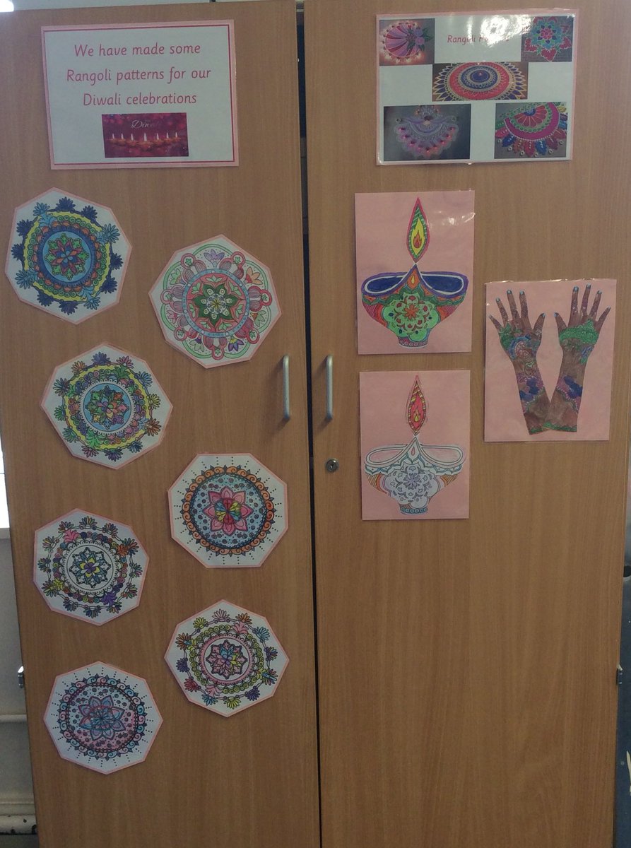 MissG5G's tweet photo. 5G have enjoyed creating some rangoli patterns for our Diwali celebrations next month :) https://t.co/kgdDU8613p