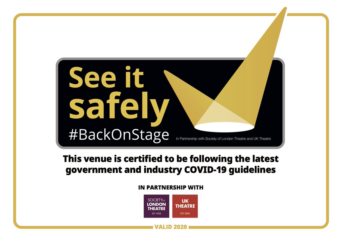 Rosetheatre's tweet photo. Planning a visit to the Rose this autumn? You can rest assured that we are certified by @SOLTnews and @uk_theatre as a #SeeItSafely venue β
You can read more about the safety measures and procedures we have in place here π https://t.co/lvUnLUBui3
#ReturnToTheRose https://t.co/KtUzfZYhtO