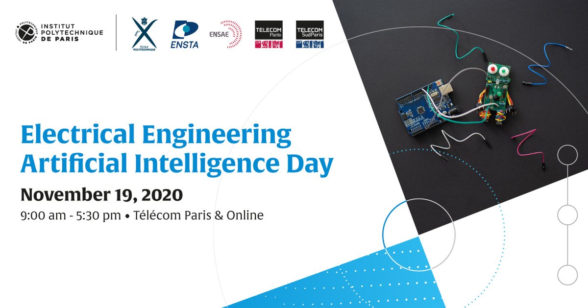 DimRfsi's tweet photo. 📅 #SaveTheDate !

IP Paris Electrical Engineering Artificial Intelligence Day

Participez au séminaire sur l'IA et les champs de l'information, communication et électronique !
#LTCI #SAMOVAR  #RFSI

Inscrivez-vous sur le lien ci-dessous :
👉https://t.co/CT34uHCw2q https://t.co/K887RzFCIM