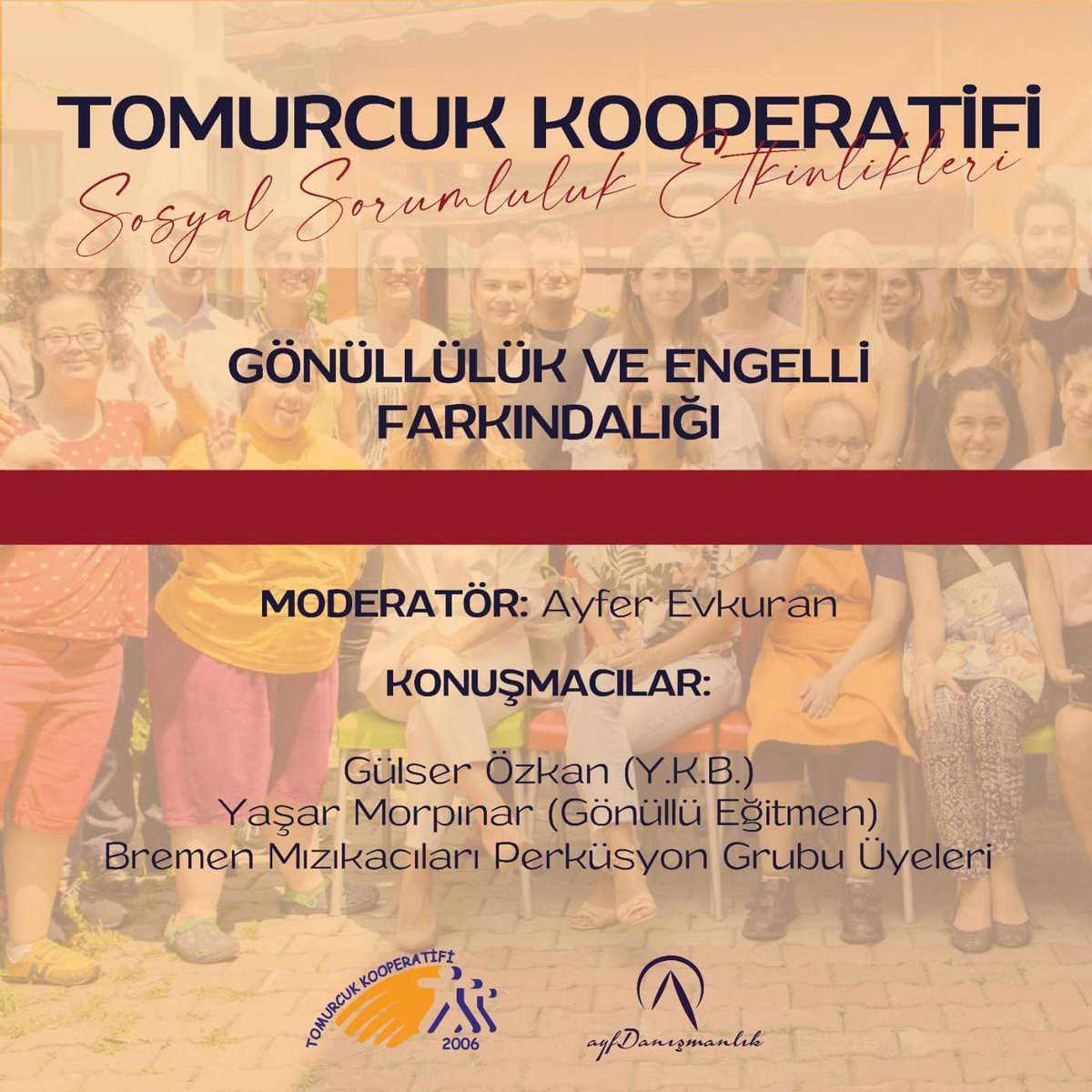tomurcukkoop's tweet photo. Online Sosyal Sorumluluk Etkinlikleri-1
Etkinliğimiz; 26.10.2020 Pazartesi günü saat 11:00-13:00 saatleri arasında ZOOM da gerçekleştirilecek
Join Zoom Meeting
https://t.co/hGBtNITbZQ...
Katılmak isteyenler;
tomurcukkoop@gmail.com e-maline yazarak giriş şifresini alabilir https://t.co/TAhYjlnpNF