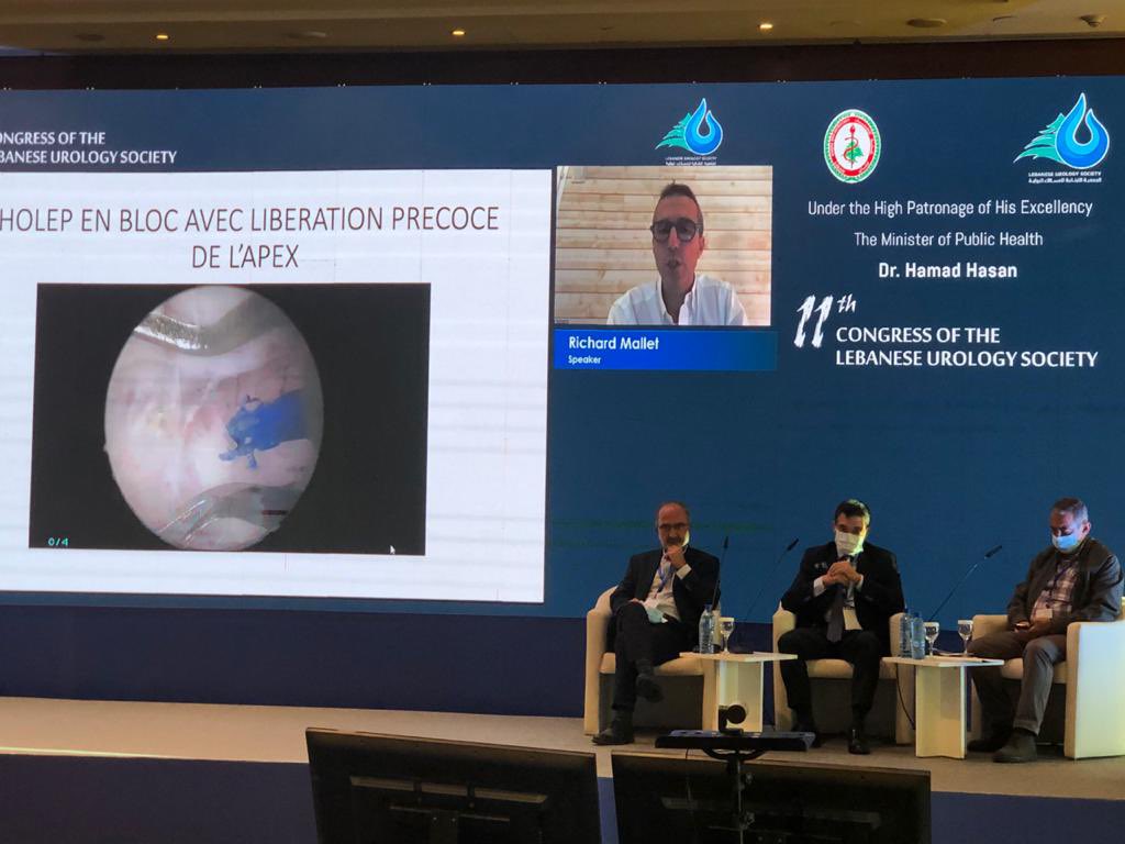 Resuming the sessions with BPH. Pr Richard Mallet

<a href="/AFUrologie/">Association Française d'Urologie - AFU</a>
<a href="/InfoAeu/">AEU</a>
<a href="/AmerUrological/">Amer. Urol. Assn.</a>
<a href="/mophleb/">Ministry of Public Health - Lebanon</a>
<a href="/beirutleroyal/">Le Royal Beirut</a>
 
#Lebanon #uroleb 

Organized by: <a href="/infomedleb/">Infomed Int'l</a>
