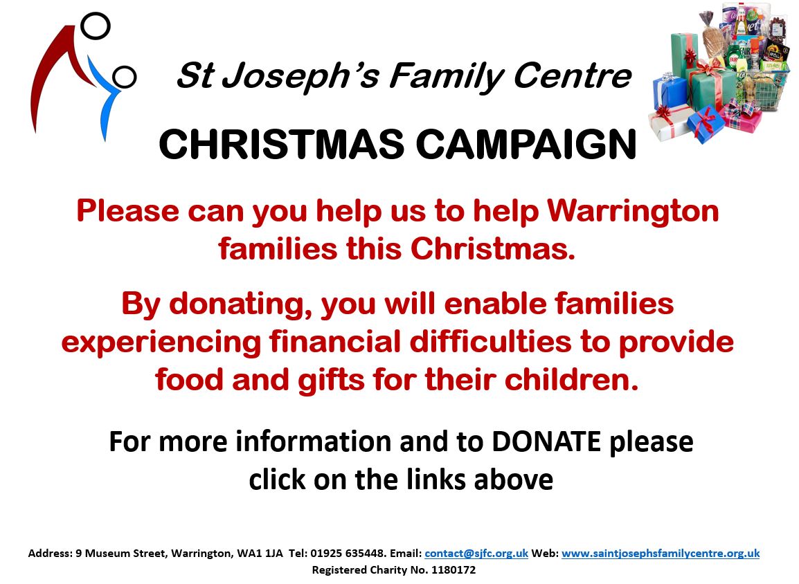STJFC1's tweet photo. Please help us to provide families with food and gifts this Christmas. 

Please DONATE here: https://t.co/PGM13RNRfI
 
Click here https://t.co/uho70jMqXH for more information

We are grateful for any donation, however big or small.

Thank you. https://t.co/A45AmpeJCQ