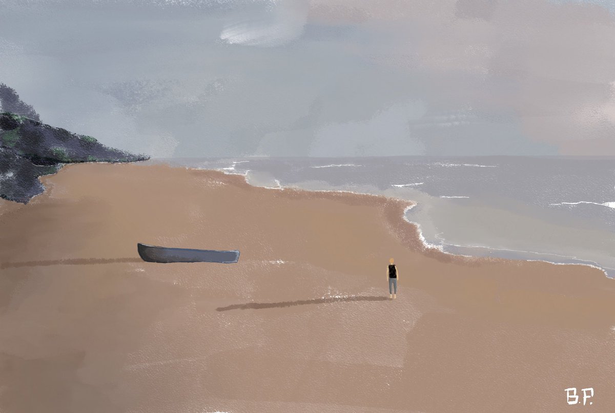 PeterBajnoci's tweet photo. Entry n. 23 for #inktober2020 #lis2fanart #lis2daniel #puertolobos #lifeisstrange2 https://t.co/ngfHx191uO