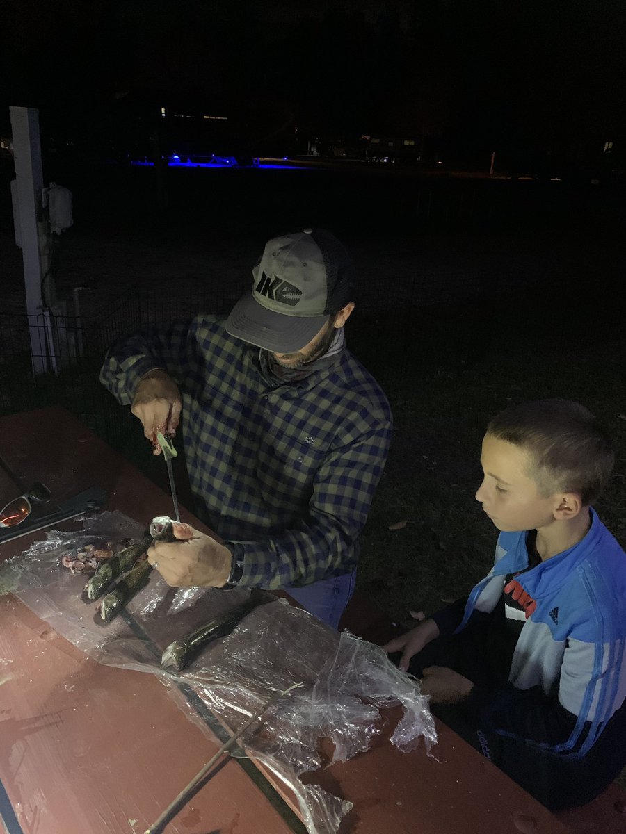 mike_Iaconelli's tweet image. Cleaning your catch at night has never been easier when you use the Ike Approved Power Cap! @PantherVis #ikeapproved #powercap #trout