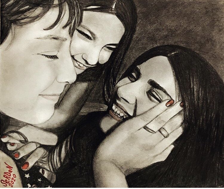 Tuba Büyüküstün✏️🎨👩‍👧‍👧 
instagram.com/p/CGpflYzp1Z6/ 

#drawing #TubaBüyüküstün #art #serdenandiç #serdomania