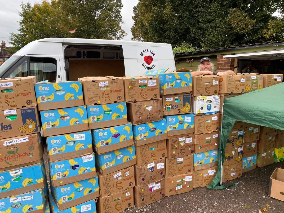 Please help us to cover the cost of shipping over 3000 boxes of Aid, just like the ones in the picture, to Refugee Camps in Athens, Lesvos, Samos, Chios, Leros and Thessaloniki...."every little helps"...thank you so much for your generosity 
 m.facebook.com/groups/1323600…