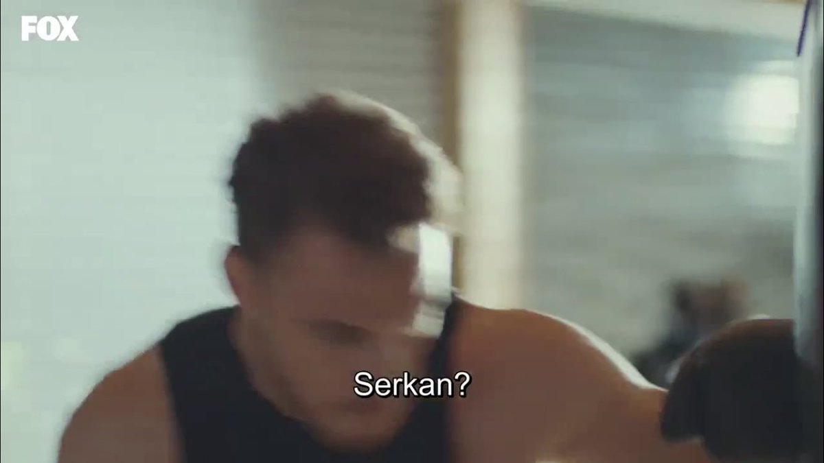 look at him pHEWWW the reason they broke up is that we weren’t ready to see serkan teaching eda how to box... it’d be too powerful  #SenÇalKapımı