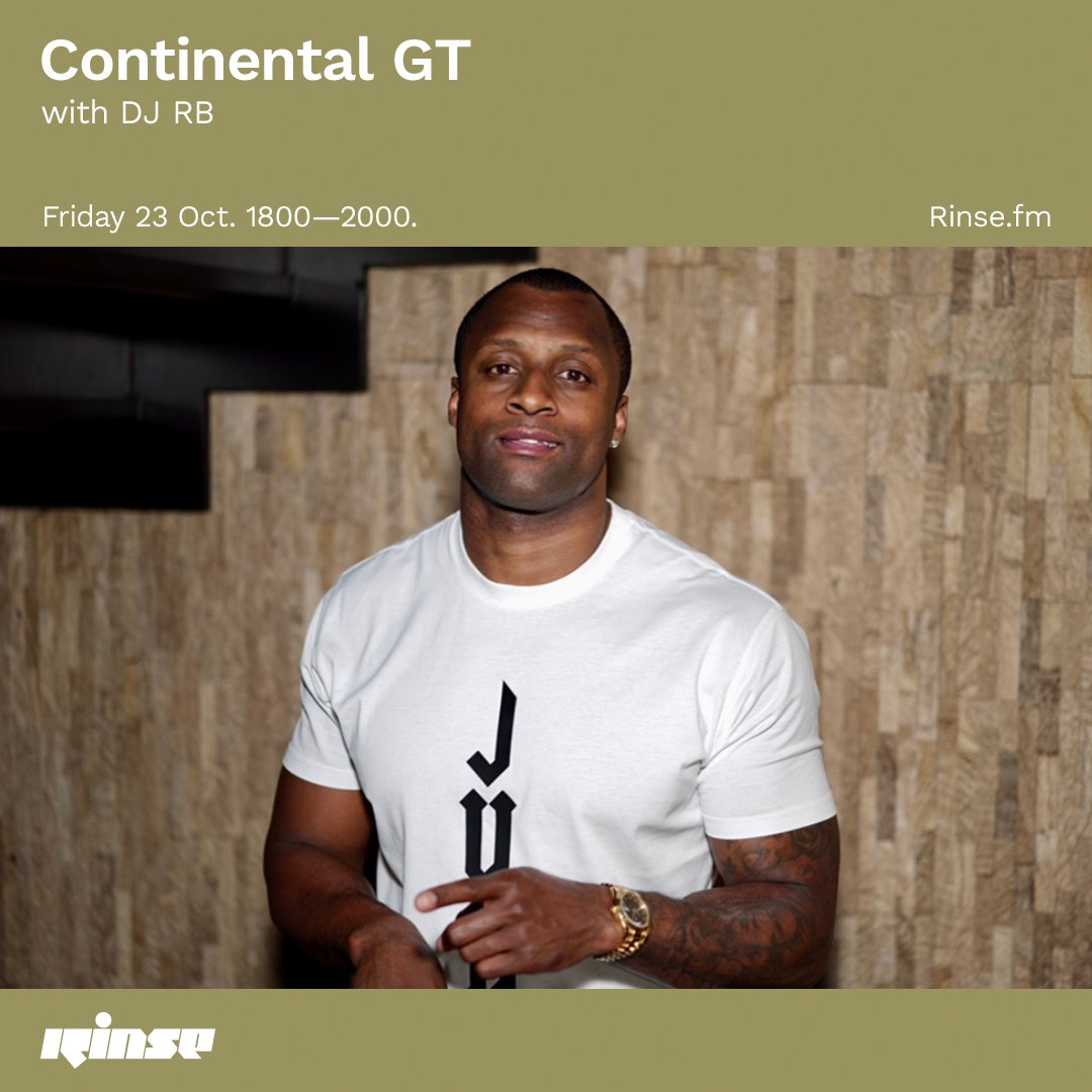 RinseFM's tweet photo. Coming up next it's @ContinentalGT with #DJRB on https://t.co/Q0ed1ktSEG & 106.8FM
#RinseFM https://t.co/u1sQL3Z9qD