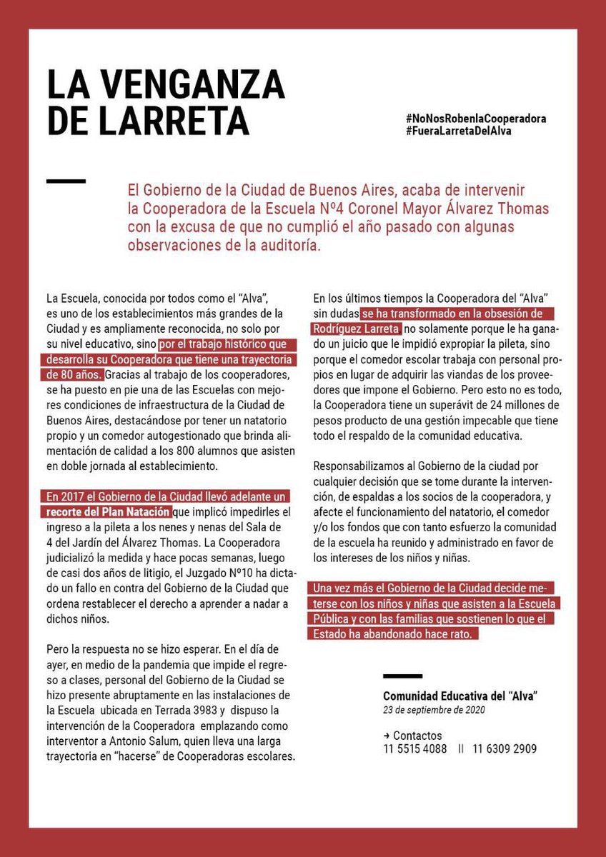 MigliaTavo's tweet photo. @SantoroLeandro Acá te paso cómo los vecinos están en contra de este arrebato ... https://t.co/AfXeTACVsW