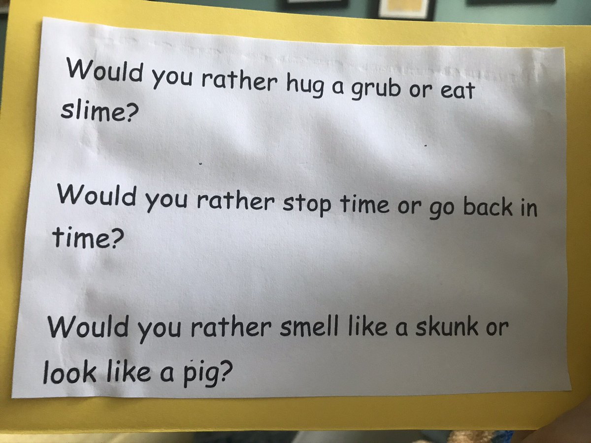 bjones0607's tweet photo. @SIA_Podcast - my son’s tutor created this book to help with his reading fluency. He loves reading us the questions. I can’t stop laughing 😂 @NDmom @espngolic https://t.co/ncwGV6Vs70