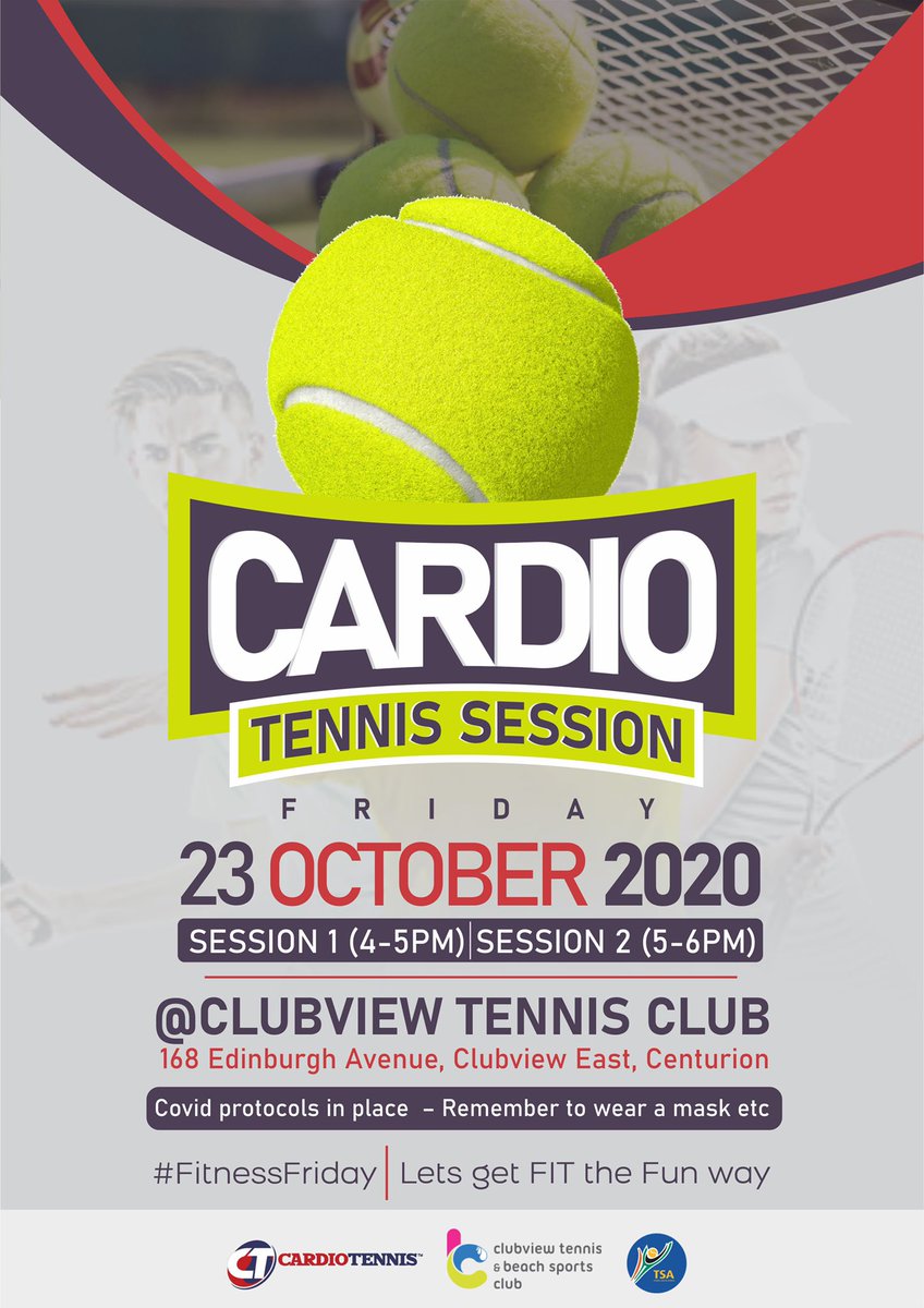 sliemak's tweet photo. Itβs cardio tennis time πΎππ½#Vamos ladiesπΎ...#GetFitTheFunWay #FitnessFridays #FetchYourBody2020 https://t.co/Ifa94Wj0ST