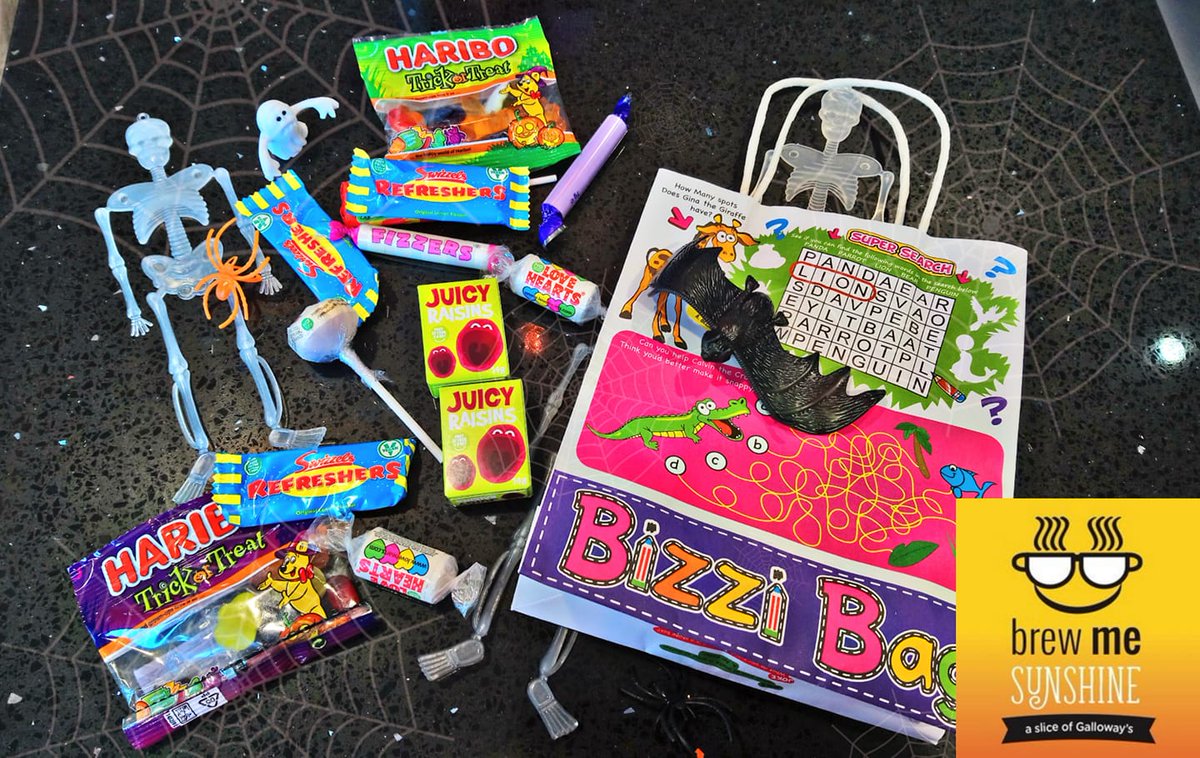 Missing out on trick or treat this year? We've got some goodie bags full of sweets and treats for sale in our cafe for the spooky season. We can tailor them to any dietary or age requirements. Pop in and grab one, with or without a coffee!