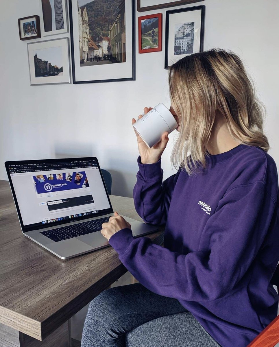 NetcentricHQ's tweet photo. #stayconnected is our theme today and everyday. Although virtual this year, we are coming together for a new #NetcentricSummit to share knowledge and celebrate our purple spirit.

#NetcentricPeople #Community https://t.co/sSYAEsTZvL