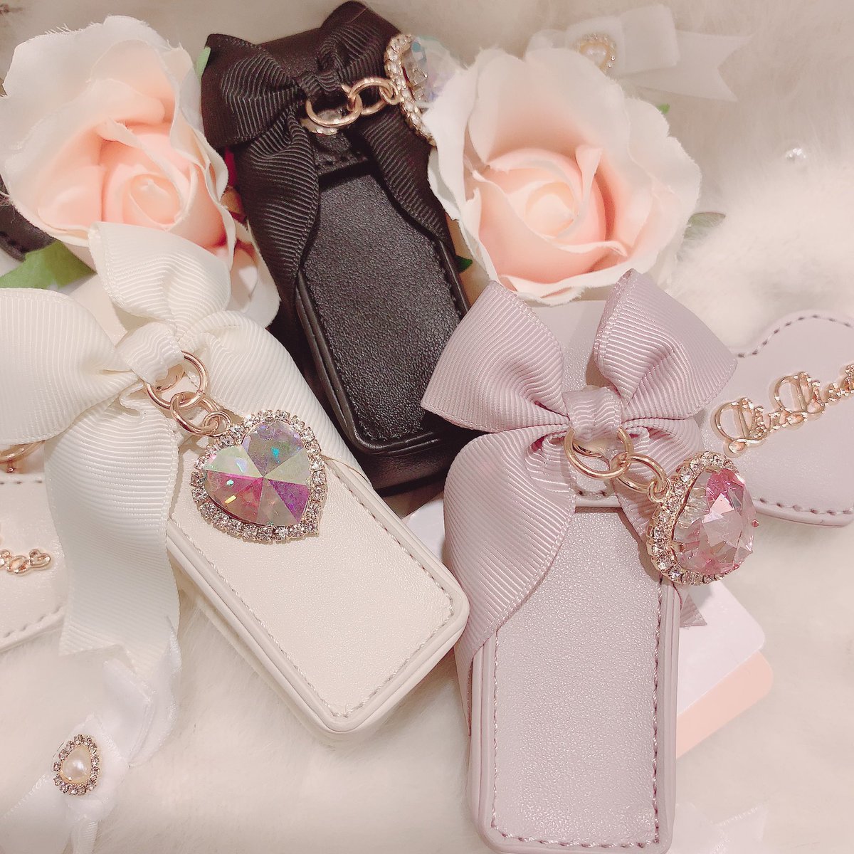 🧸 SHIBUYA 109 #レースアップリボンリップケース 品番 ♡ 107-9704-0