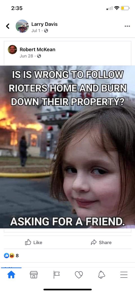 str34mtv's tweet photo. #stpete Gunman Larry Davis (Lawrence Arnold Davis) FB posts show an overbearing love of alcohol + guns as well as a few alarming posts that appear to be premeditation of violence against #StPetersburg #protestors @Kriseman @StPetePD 

See full article - https://t.co/od2djrWoUI https://t.co/RKQSEuibzb