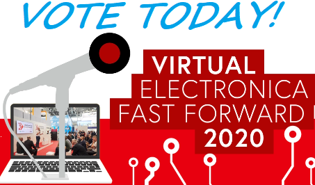 Elektor's tweet photo. electronica Virtual 2020 Update: e-ffwd and Exhibitor News! Edge computing ... wireless charging ... energy harvesting ... MEMS mirror and laser scanning solutions ... real-time control and monitoring ... and more!
https://t.co/eJhkP7pvR4 https://t.co/gVVJKZsVtx