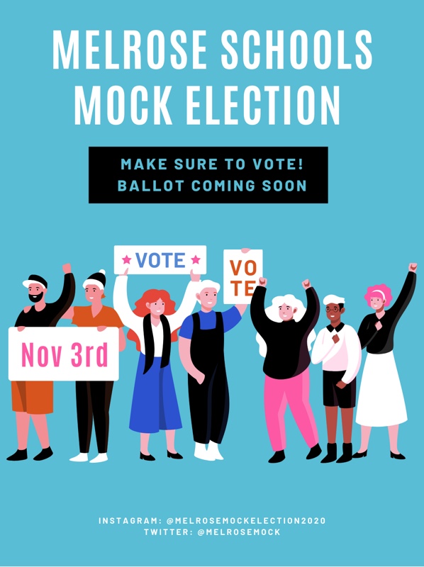 Melrose Mock Election tweet media
