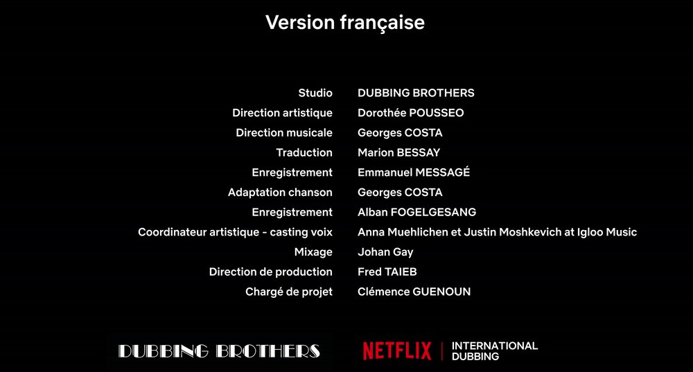 DukeBast's tweet image. Le carton de doublage de Voyage vers la lune avec en DA @DorotheePousseo ♥