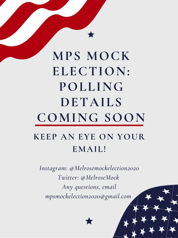 Melrose Mock Election tweet media