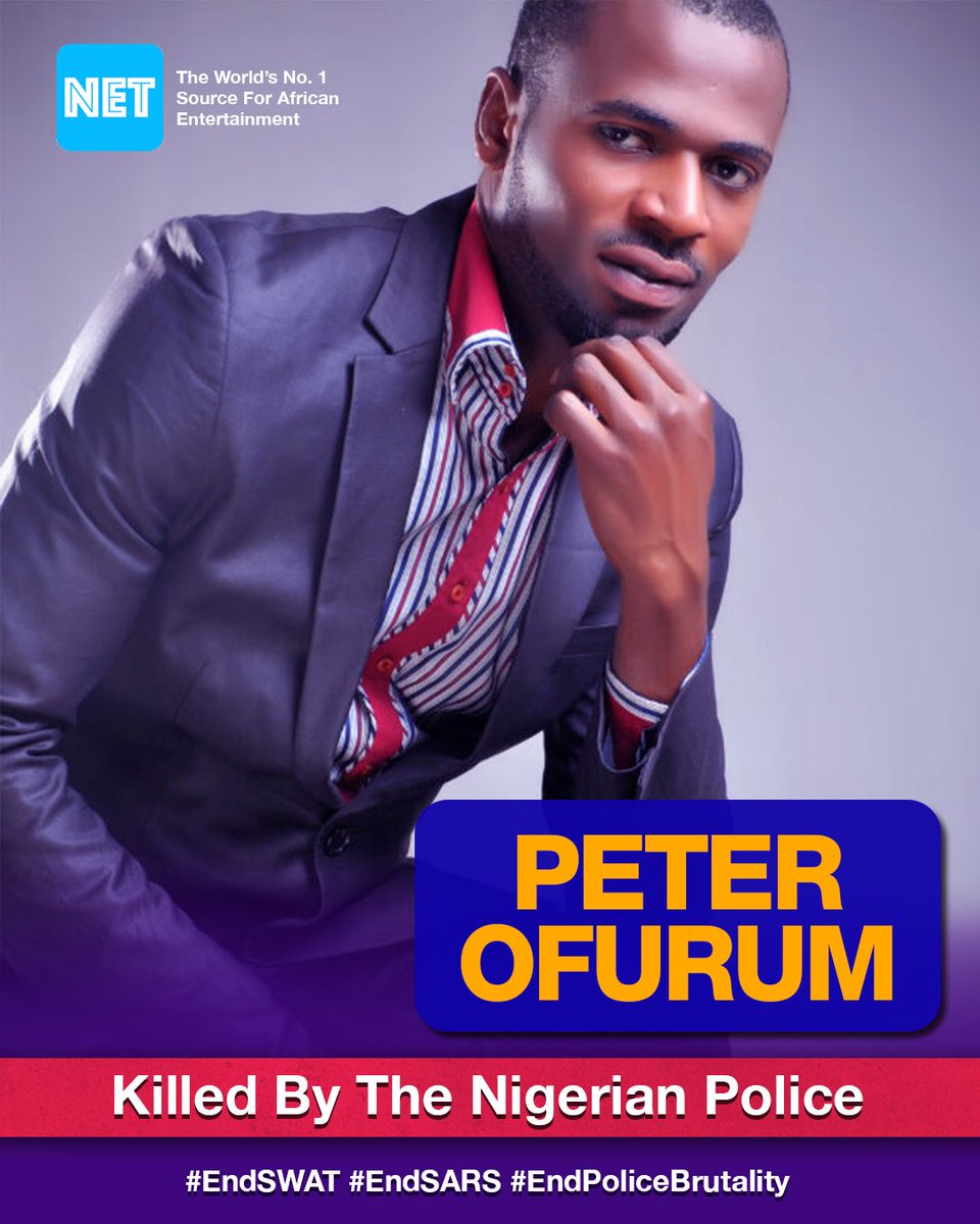 Peter Ofurum, a first-class accounting student of the University of Port Harcourt was allegedly shot dead on Monday, April 11, 2016, by Police officers called in to disperse students during a protest against the increase in their school fees.Rest in peace. #EndSARS  