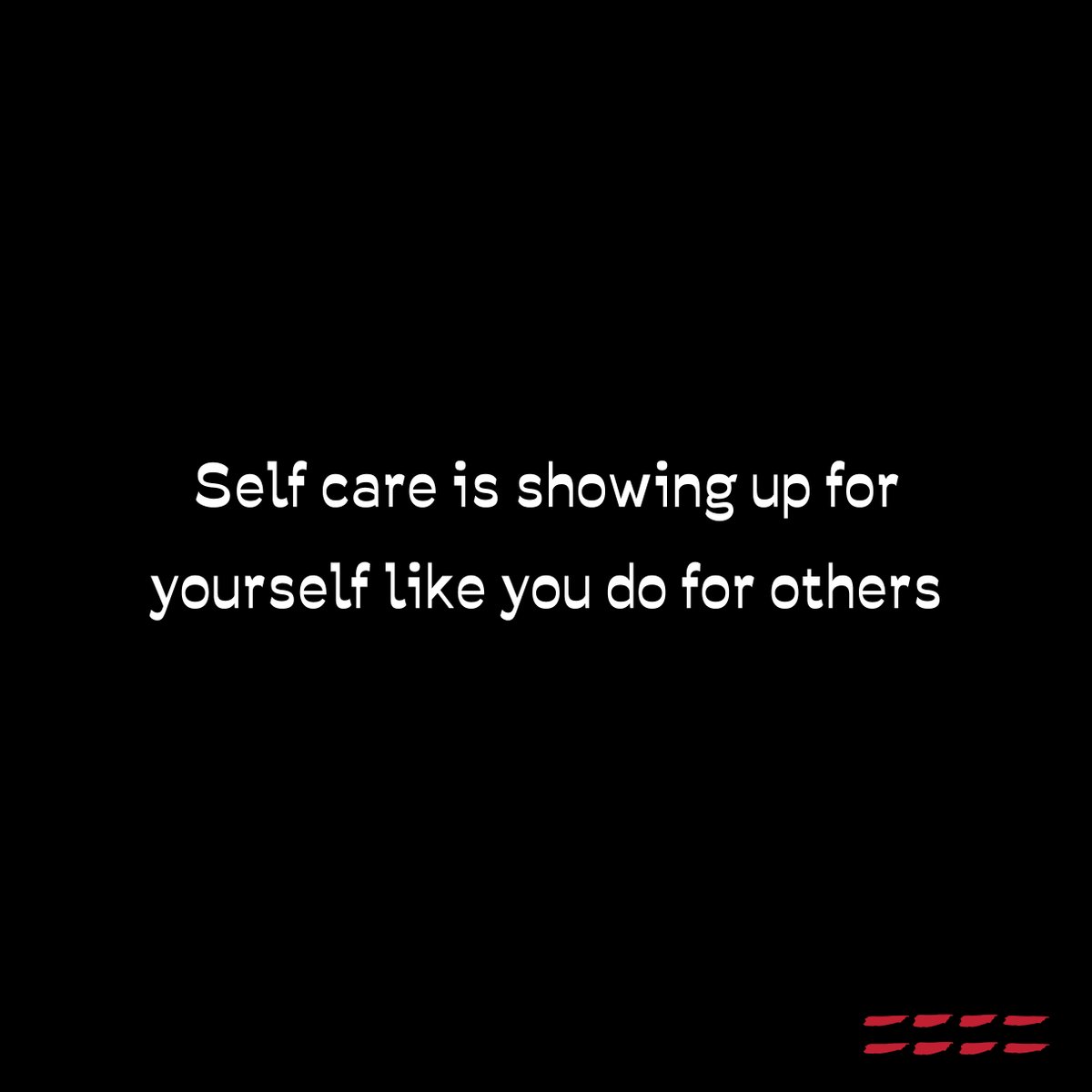 peaceloveworld's tweet photo. Self care is showing up for yourself like you do for others #quoteoftheday https://t.co/GPPi9veGpe