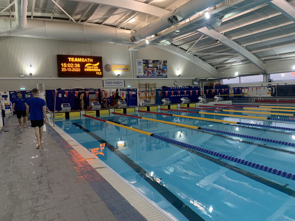 First racing opportunity for the <a href="/britishswimming/">Aquatics GB</a> Bath National Centre Swimmers in 8months. Big thanks to <a href="/TeamBath/">Team Bath</a> &amp; <a href="/Skimcoach/">Mark Skimming</a>  for making this possible.
