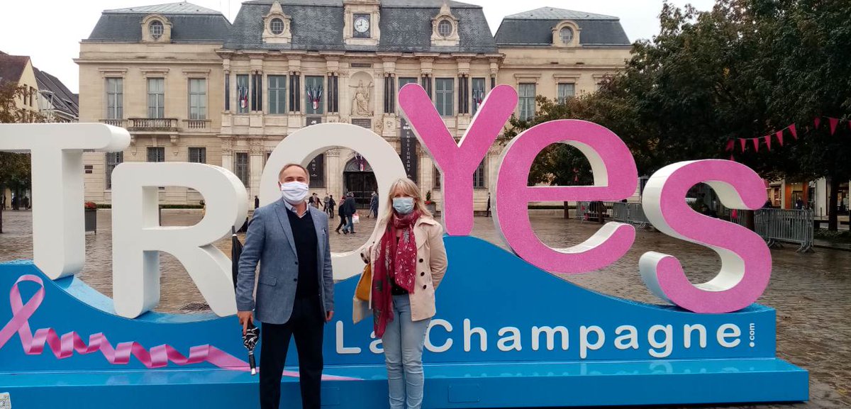 Quel plaisir d'accueillir Sylvie Beaudouin <a href="/VINCIEnergies/">VINCI Energies</a>  pour une découverte des lieux et nombreuses possibilités pour les #congrès. Merci à nos partenaires pour leur accueil et aux @Aubassadeurs pour leur présence et soutien! #eventprofs #safeevent <a href="/CoesioCongres/">Coésio Congrès</a>