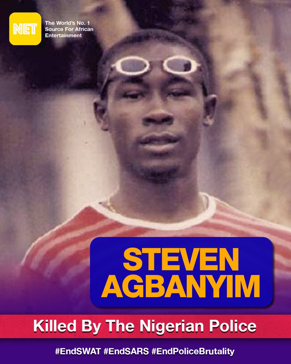 Steven Agbanyim, 29, arrested with Chidi Odinauwa on April 28, 2009. They were not charged for any offence until they mysteriously disappeared in police custody at Borokiri station in Port Harcourt in Rivers State. They are still missing. #EndSARS  