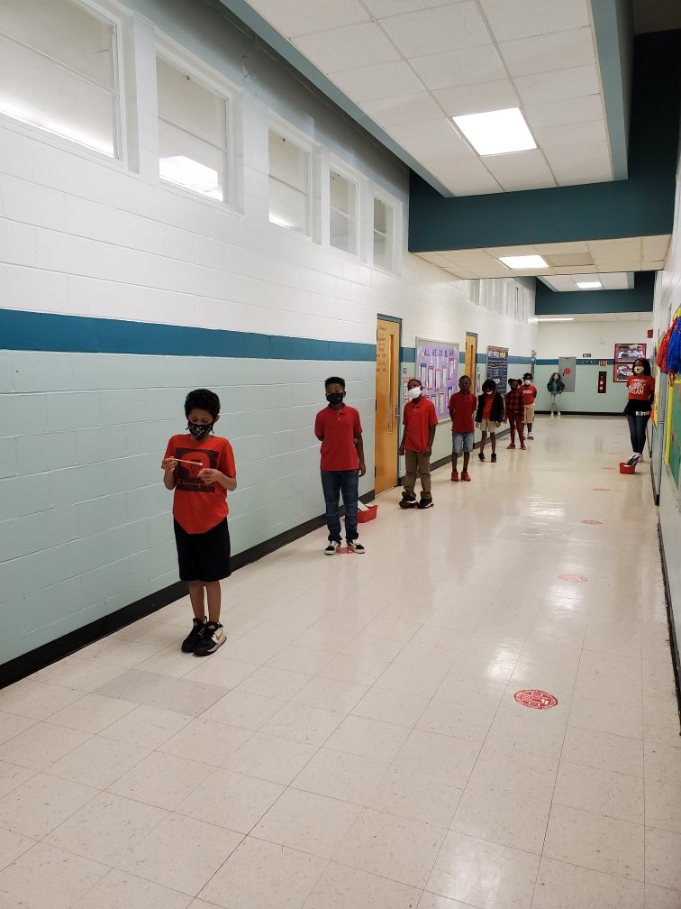 Today we are wearing red to show you we are ready to take a stand against drugs. #teamduval #teamramona #RedRibbonWeek